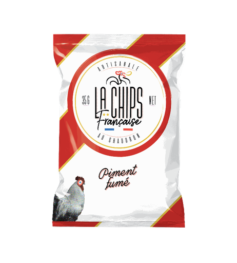 [LCF202] La Chips Française - Piment Fumé du Bearn - 60x35g